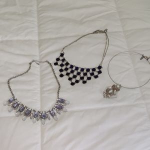 $6 Necklace bundle - silver